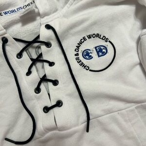 White Cheer and Dance Worlds Hoodie